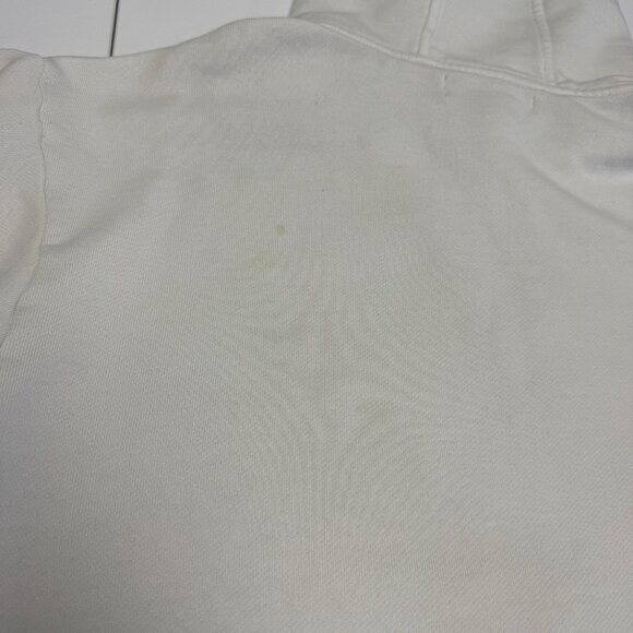 Vans Skate Hoodie Sweatshirt Mens Medium White Full Zip Streetwear Graphic Print - Picture 14 of 16